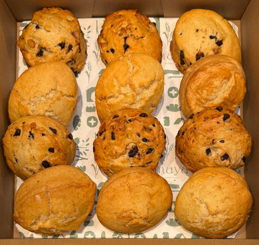 Assorted Vegan Scones (12 pcs)