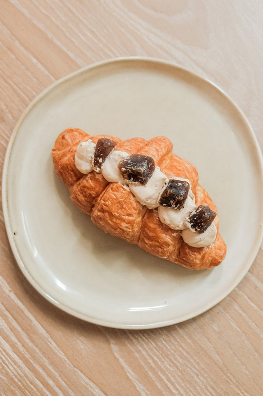 Earl Grey Black Sugar Mochi Croissant